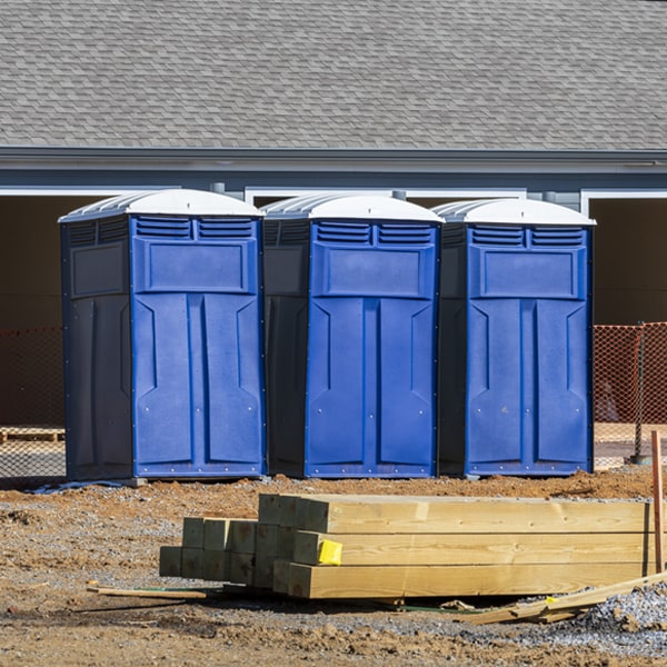 do you offer hand sanitizer dispensers inside the porta potties in Octa